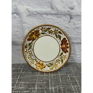 Stangl Pottery 1968 Hand Painted Floral Bread Butter‎ Inspiration Plate 6"